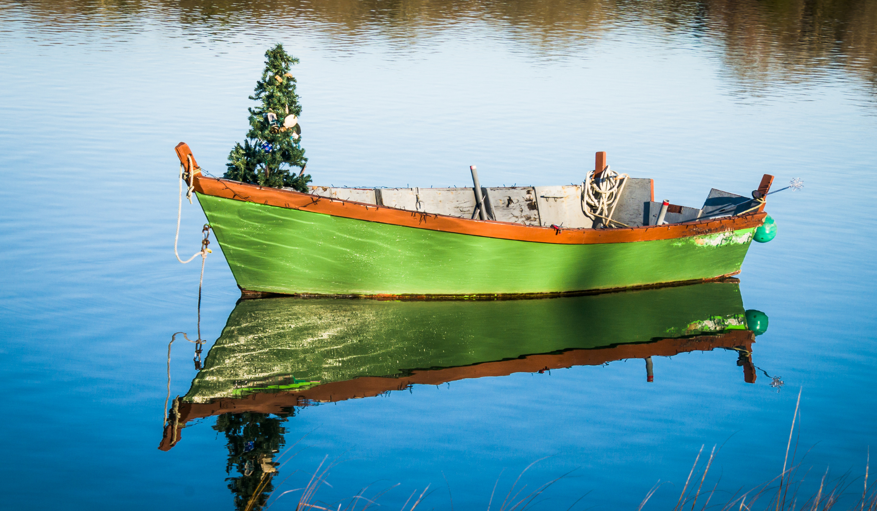 Weihnachtsboot Griechenland