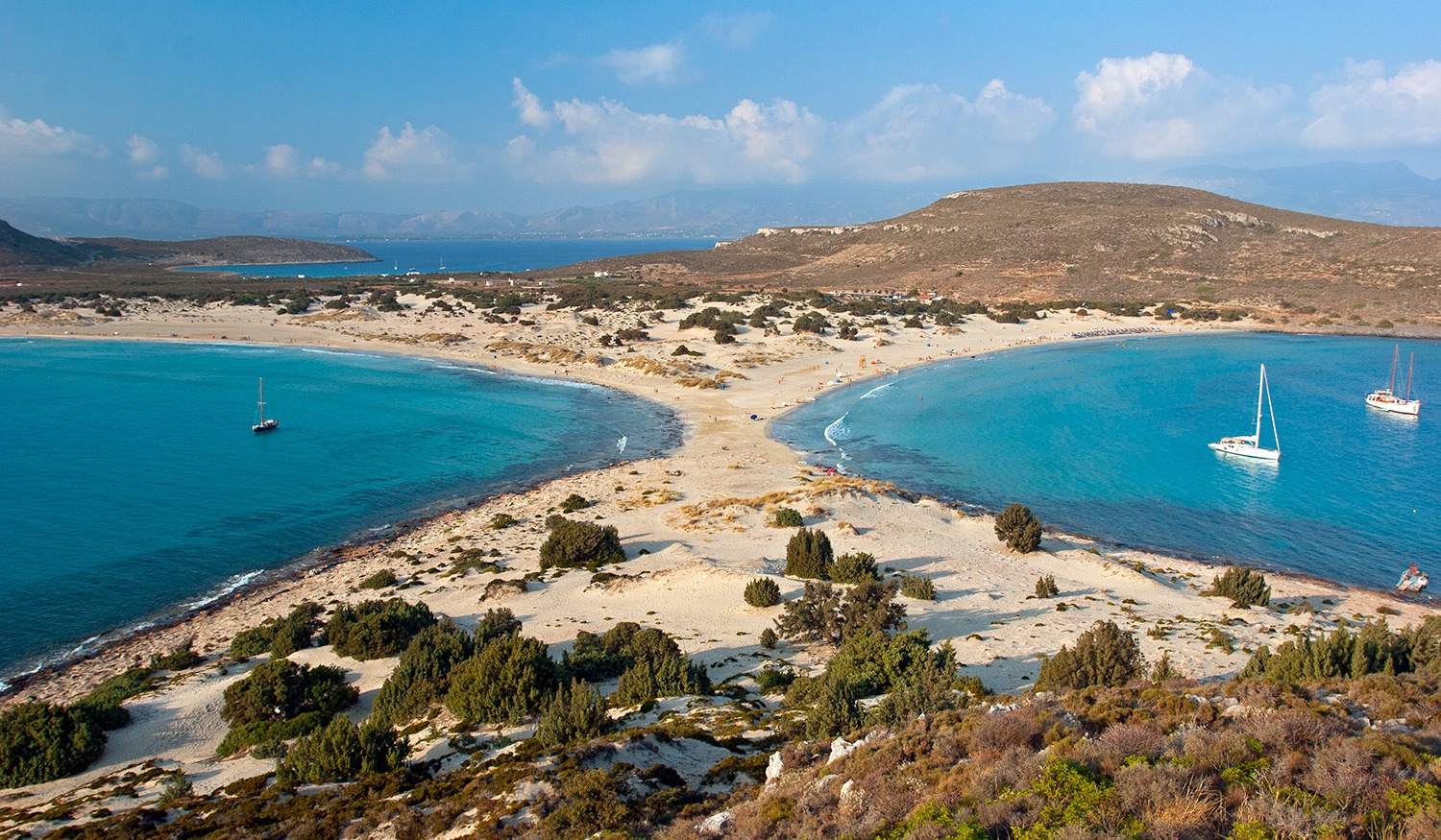Strand von Simos auf der Elafonisos Insel